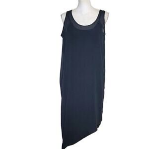 Eileen Fisher Black Asymmetrical Dress
